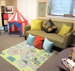 Child Play therapy office set up